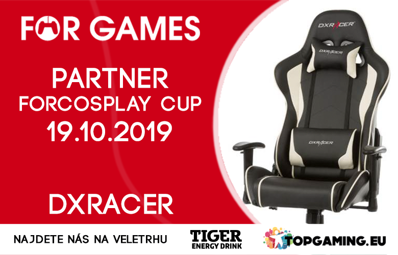 DXracer for games cosplay esport herní židle