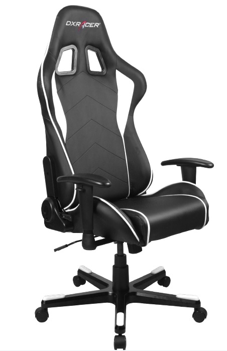 židle DXRACER OH/FE08/NS - stříbrná