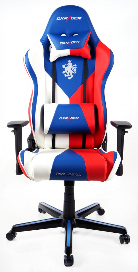 Herní židle DXRacer OH/RZ57/IWR Czech Republic Edition