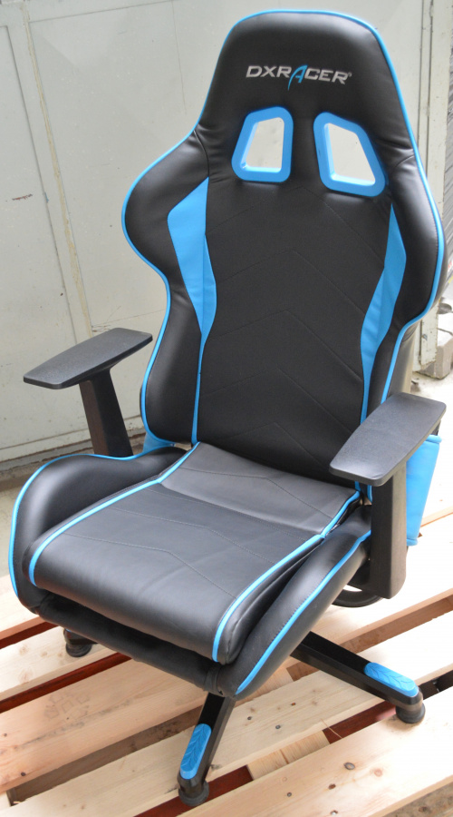 nízká židle DXRACER FS/FA08/NB, č. AOJ236