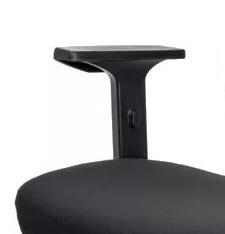 Levně MERCURY područka pro židli FISH BONES, pravá, černý plast