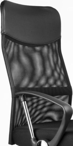 Levně MERCURY Opěrák pro židli PREZIDENT černý