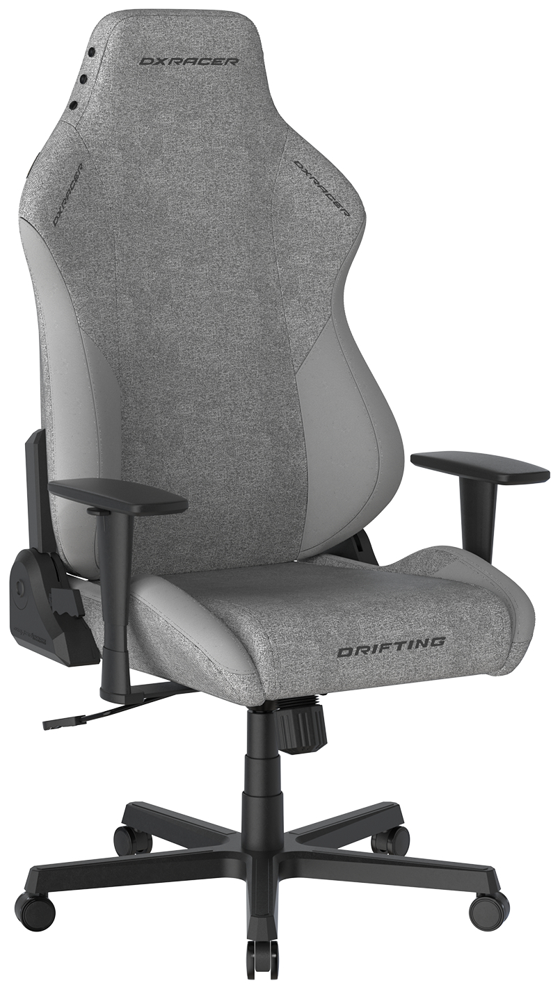 Levně Herní židle DXRacer DRIFTING XL šedá, látková