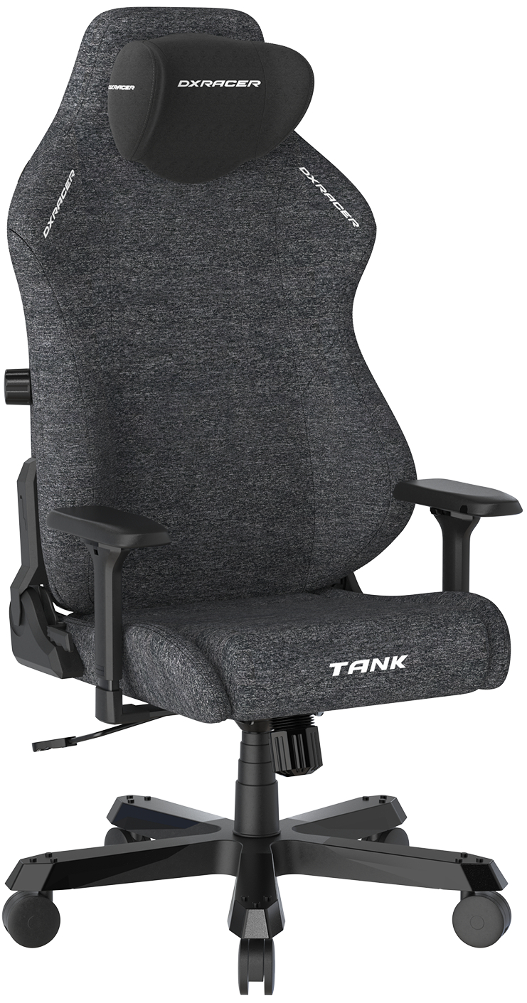 Levně Herní židle DXRacer TANK černá, látková