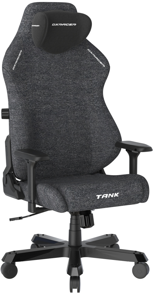 Herní židle DXRacer TANK černá, látková